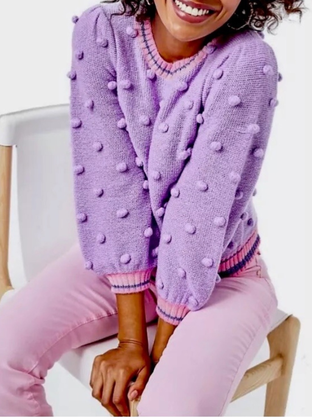 Lilly Pulitzer Dorianna sweater purple iris XS New with tags